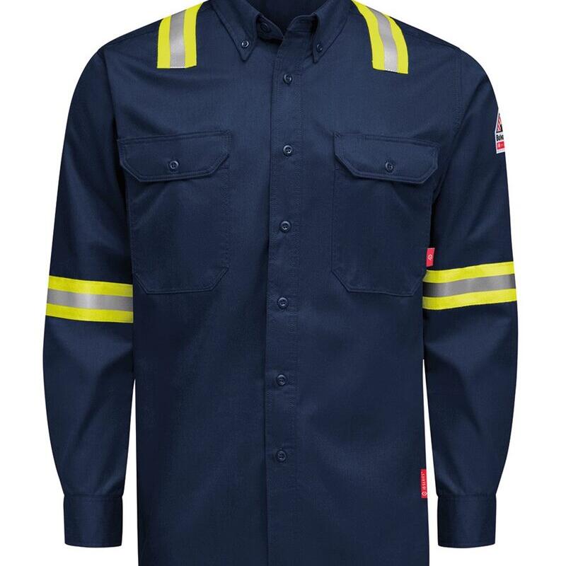 Men's Nomex® Comfort Enhanced-Vis Woven Long Sleeve Shirt Thumbnail