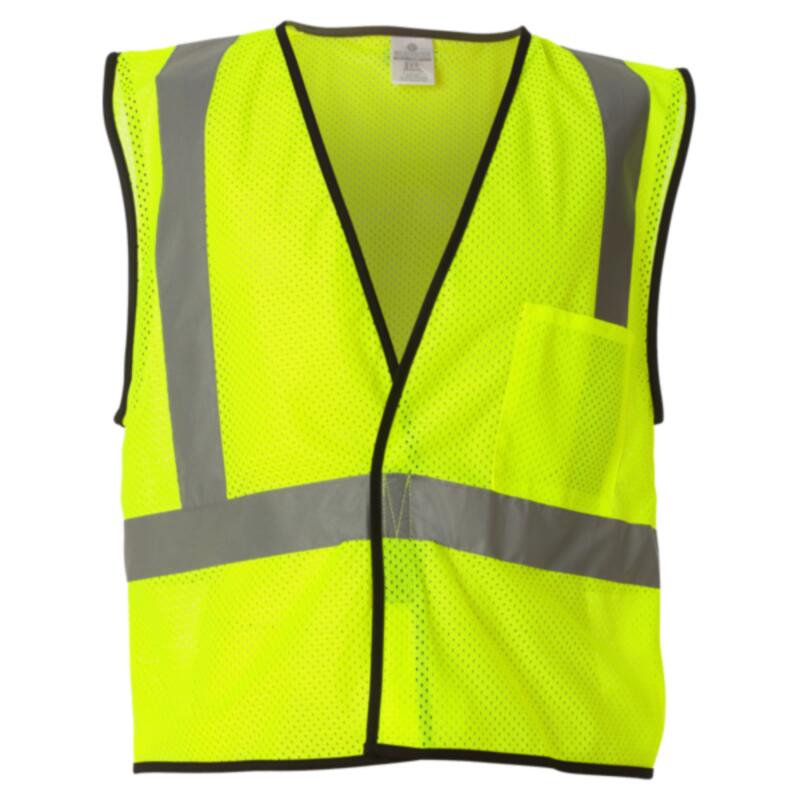 Unisex Economy Single Pocket Hook-and-Loop Mesh Vest Thumbnail