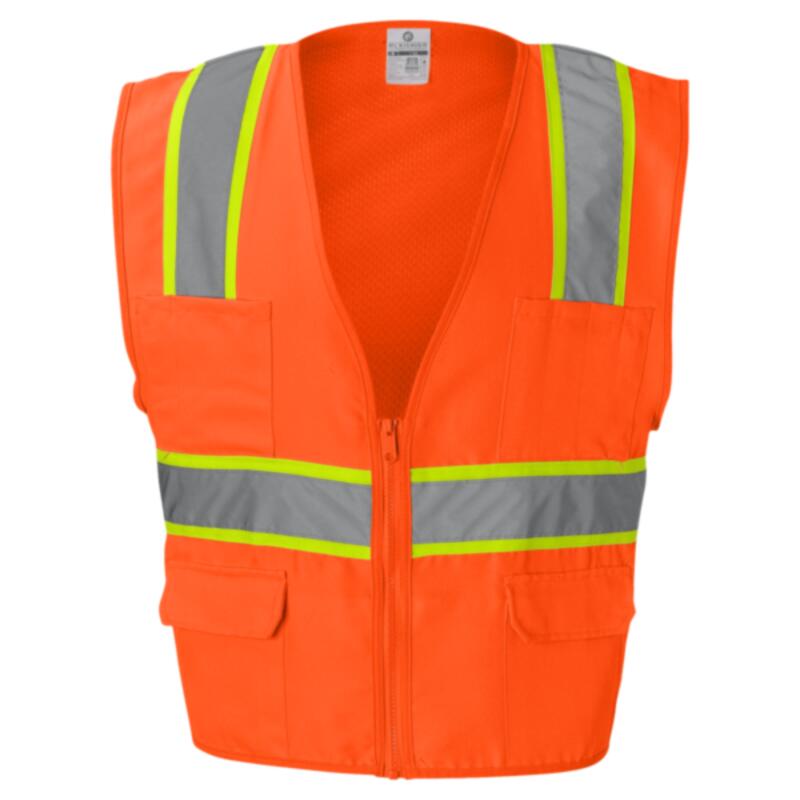 Unisex Ultra-Cool™ Solid Front Vest with Mesh Back Thumbnail