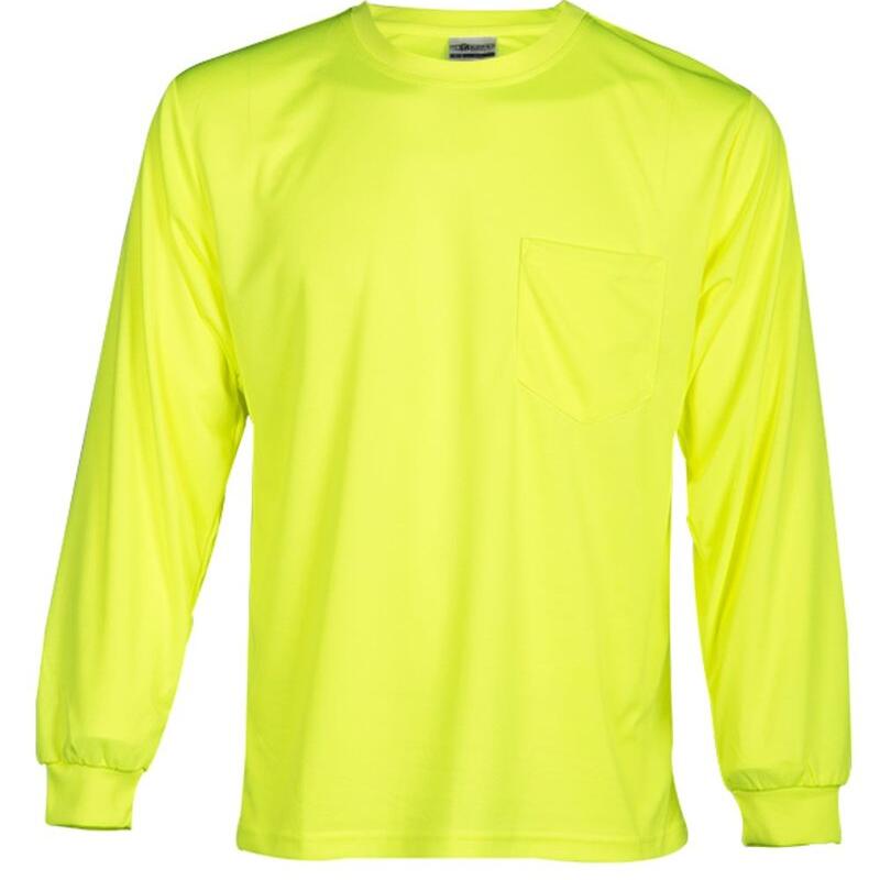 Unisex Microfiber Polyester Long Sleeve T-Shirt Thumbnail