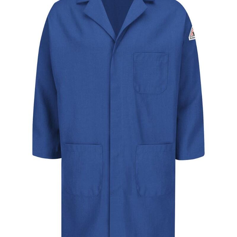 Men's Concealed Snap Front Lab Coat - Nomex® IIIA - 6 oz. Thumbnail