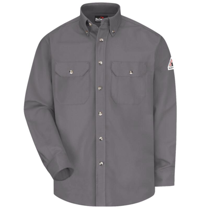 Men's Tall Dress Uniform Shirt - Excel FR ComforTouch - 7 oz. Thumbnail