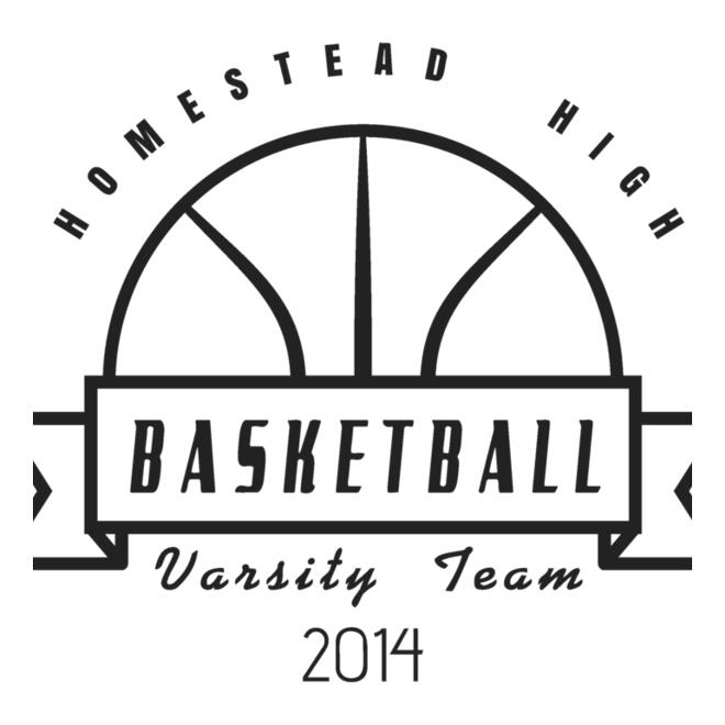 Basketball Template DNT001 BW Thumbnail