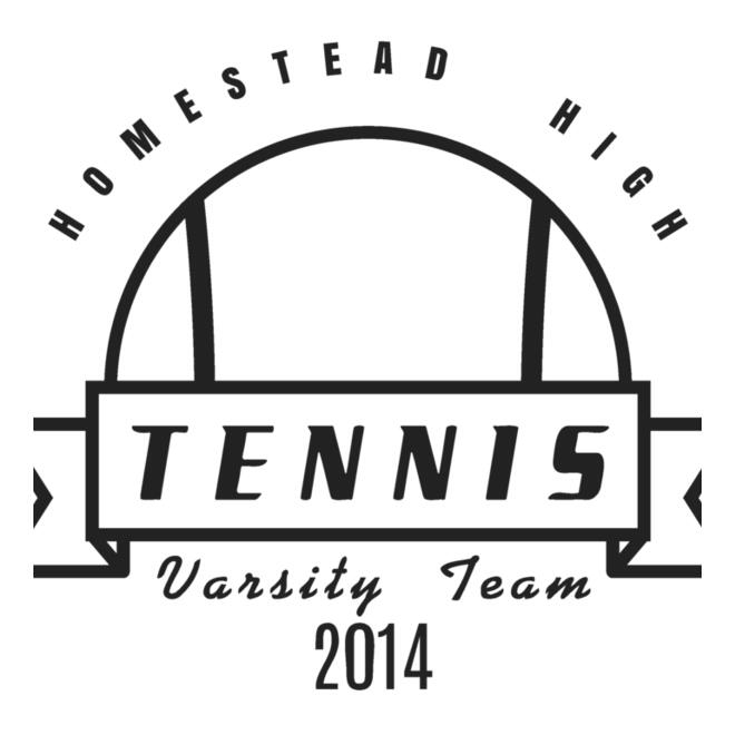 Tennis Template DNT001 BW Thumbnail