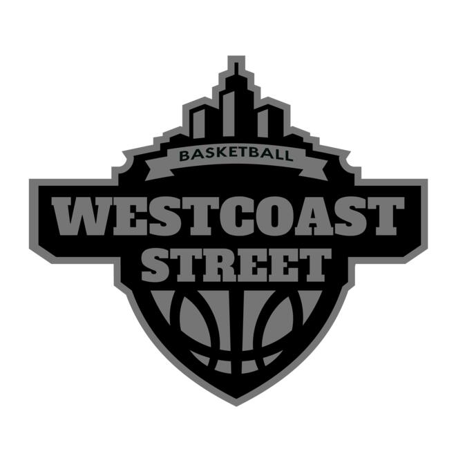 Westcoast Street Basketball League logo template Thumbnail