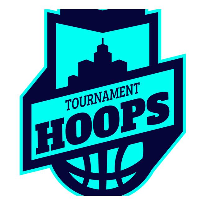 Hoops Tournament Basketball logo template Thumbnail