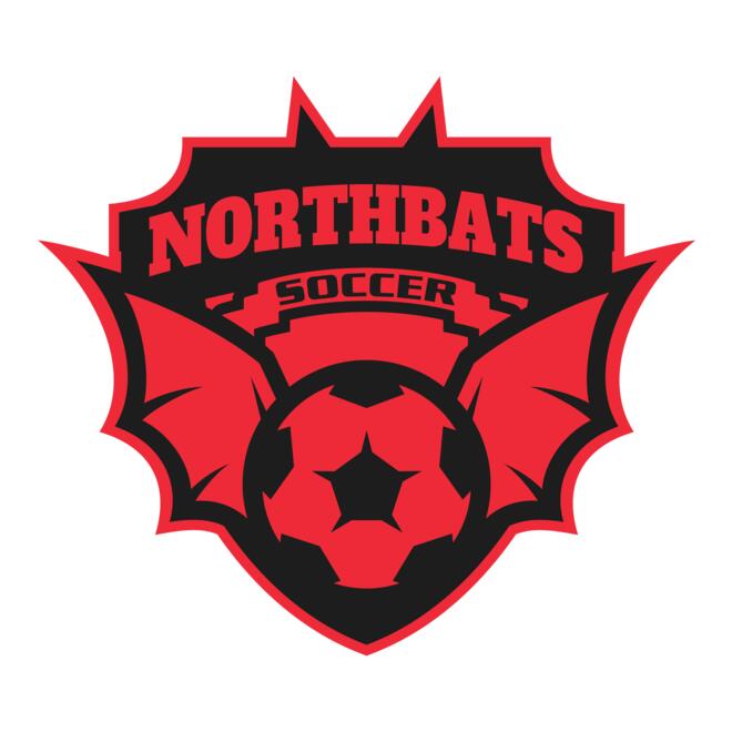 North bats Tournament Soccer logo template Thumbnail