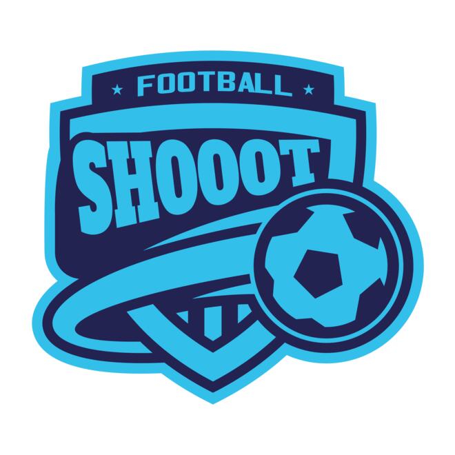 Shoot Football logo template Thumbnail