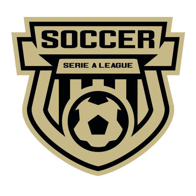 Serie a league soccer logo template Thumbnail