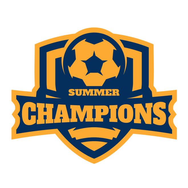 Champions Summer Soccer logo template Thumbnail