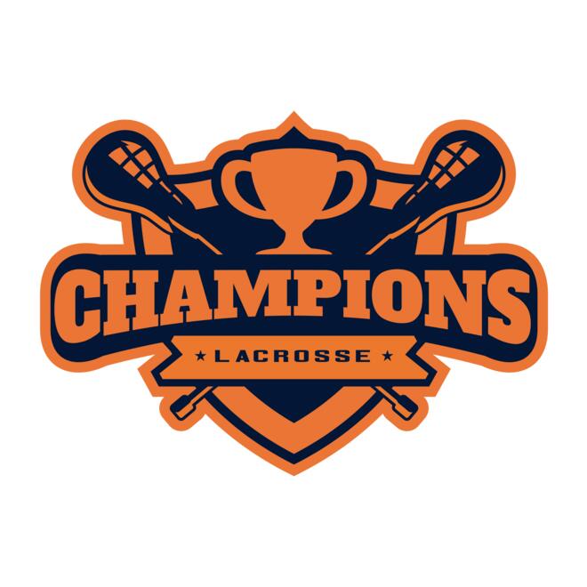 Champions Lacrosse Logo Template Thumbnail