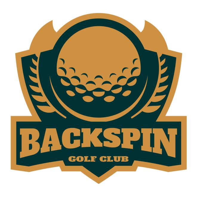 Backspin Golf club logo template Thumbnail