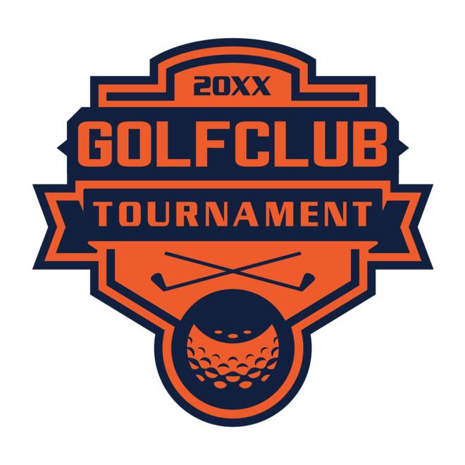 Golf club Tournament logo template 02 Thumbnail