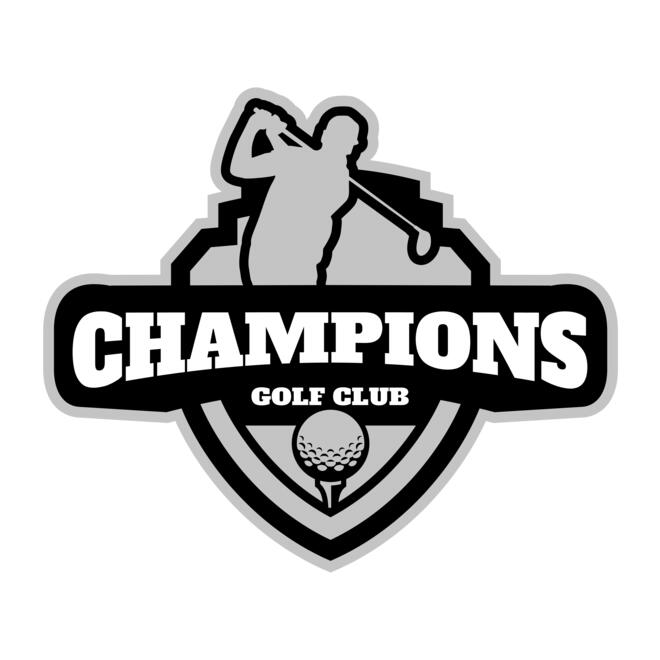 Champions Golf Club logo template Thumbnail