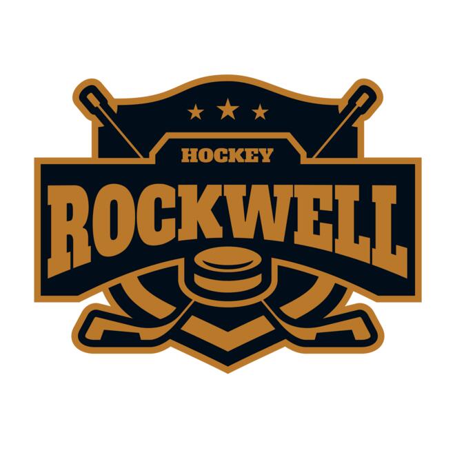 Rockwell Hockey logo template Thumbnail
