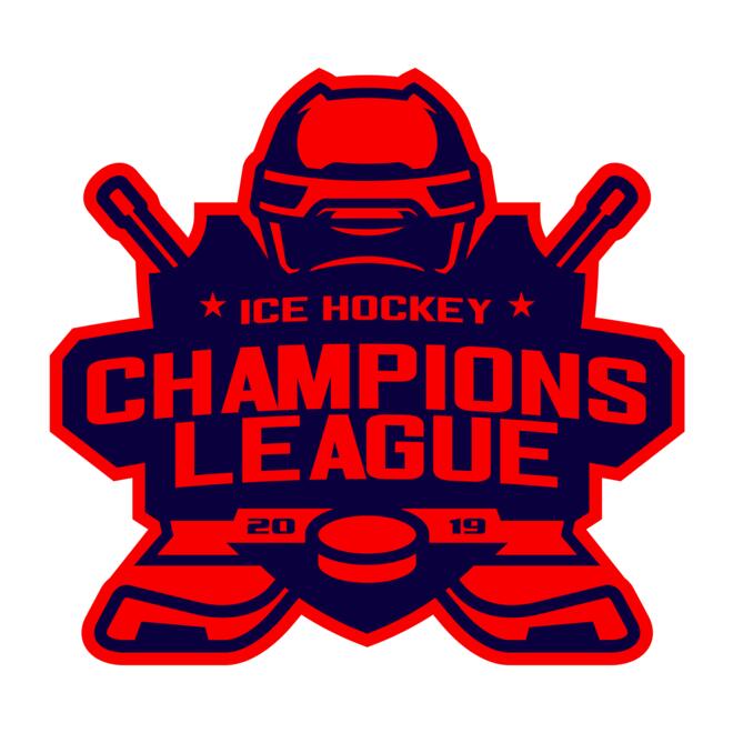 Champions League Ice Hockey logo template Thumbnail