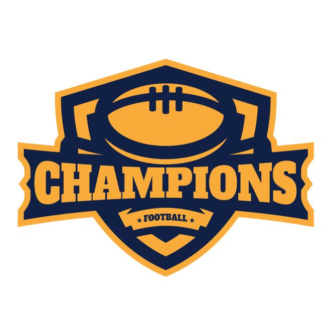 Champions Football logo template Thumbnail
