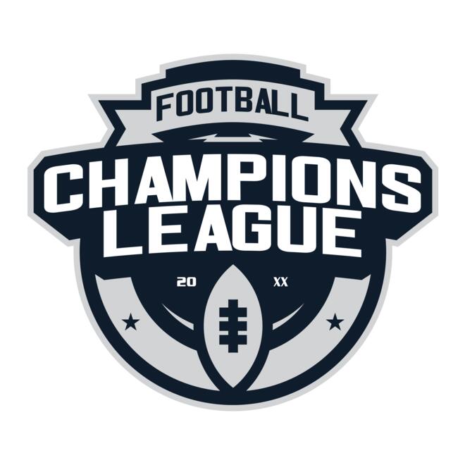 Champions League Football logo template Thumbnail