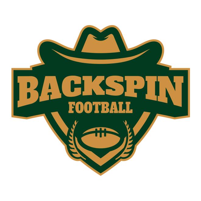 Backspin Football logo template Thumbnail