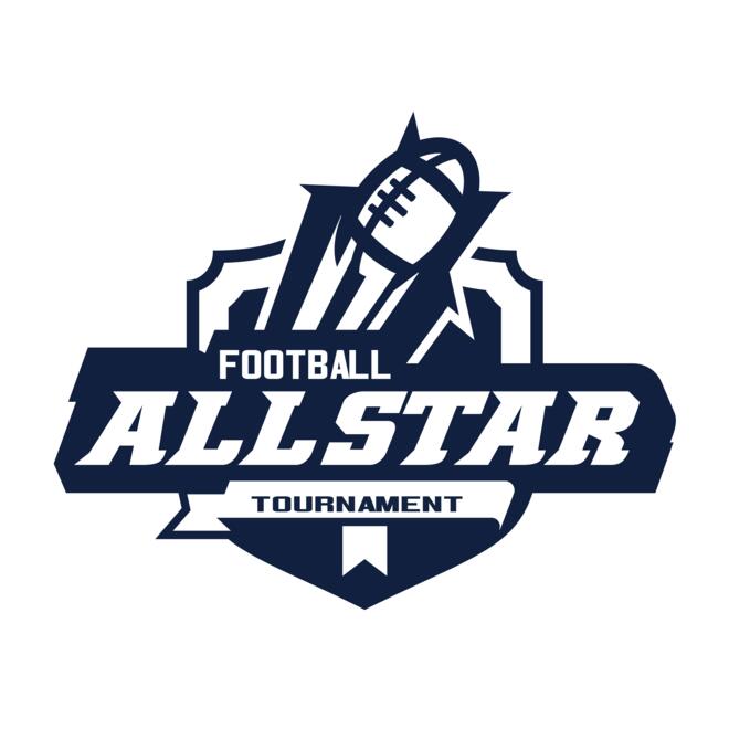 Allstar Tournament Football logo template Thumbnail