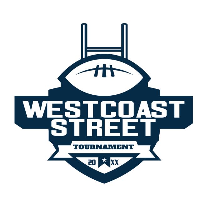 West Coast Street Tournament logo template Thumbnail