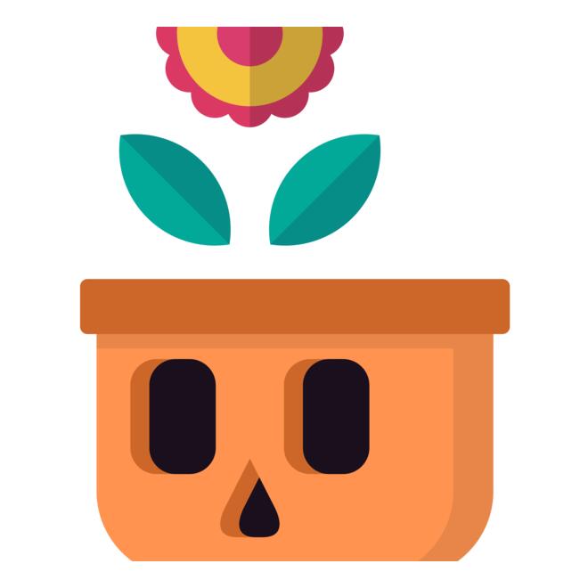 Elements Skull logo template 08 Thumbnail