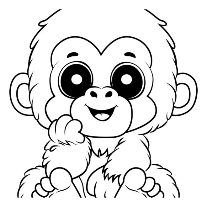 Gorilla   Clipart 3 Thumbnail