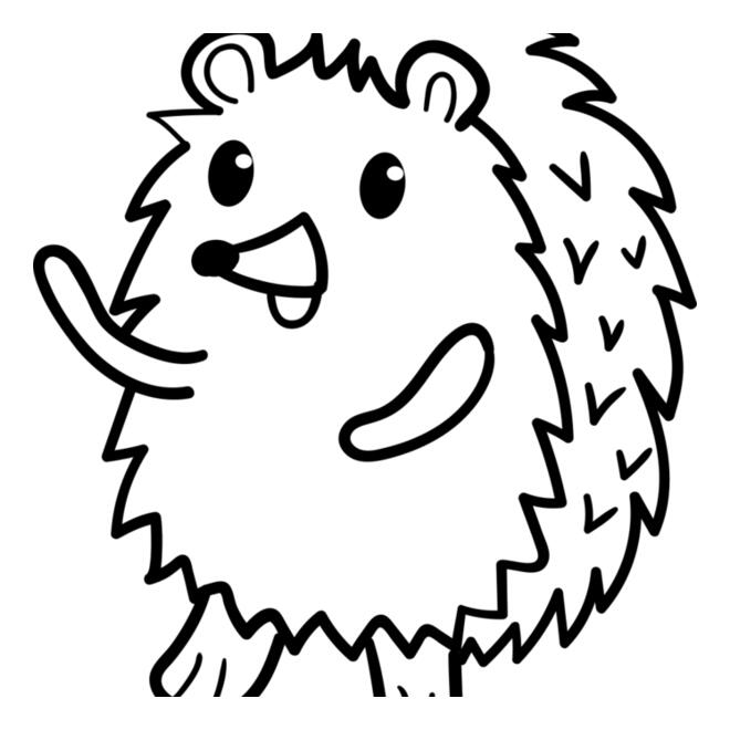 Hedgehog   Clipart 3 Thumbnail