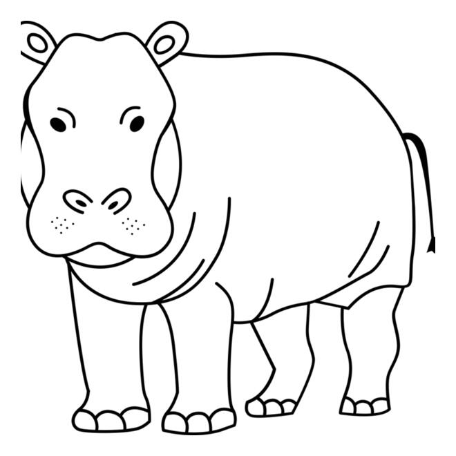 Hippopotamus   Clipart 2 Thumbnail