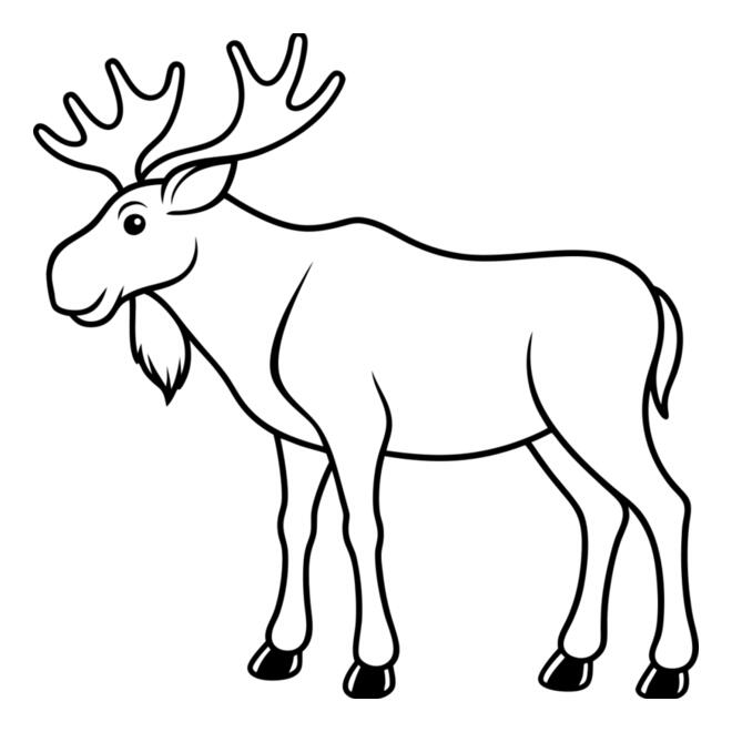 Moose   Clipart 3 Thumbnail