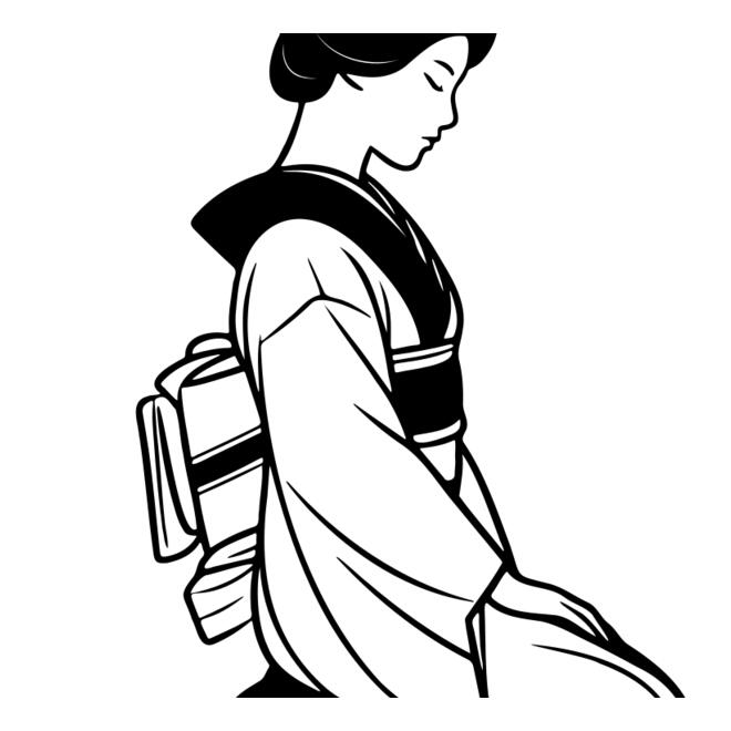Kimono Geishas Art Thumbnail