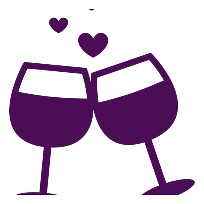 Valentines Wine Glass Thumbnail