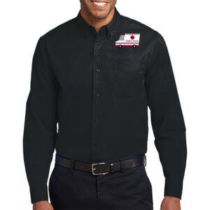 Extended Size Long Sleeve Easy Care Shirt Thumbnail