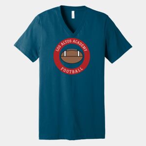 Unisex Jersey Short Sleeve V Neck Tee Thumbnail